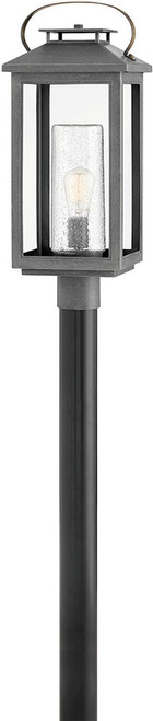 Hinkley 1161AH-LV Atwater Contemporary Gray LED Outdoor Post Light