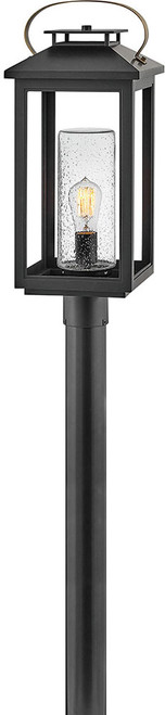 Hinkley 1161BK-LV Atwater Modern Black LED Exterior Lighting Post Light