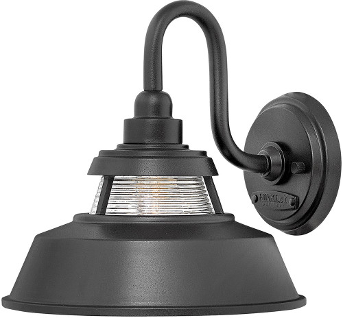 Hinkley 1194BK Troyer Black Exterior Light Sconce