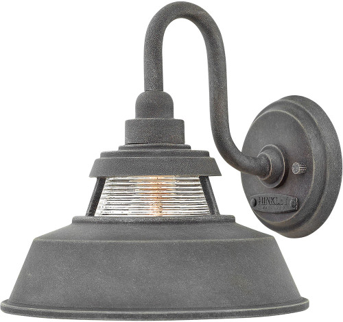 Hinkley 1194DZ Troyer Aged Zinc Outdoor Lighting Sconce