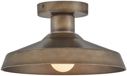 Hinkley 12072BU Forge Burnished Bronze LED Exterior Flush Lighting