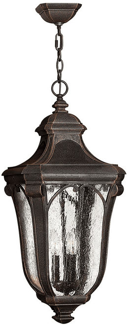 Hinkley 1312MO Trafalgar Mocha LED Outdoor Pendant Lighting Fixture