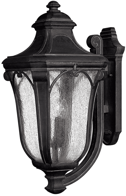 Hinkley 1319MB Trafalgar Museum Black LED 12" Outdoor Wall Mounted Lamp