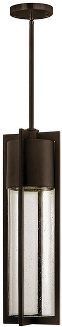 Hinkley 1322KZ Shelter Modern Buckeye Bronze Exterior Hanging Lamp