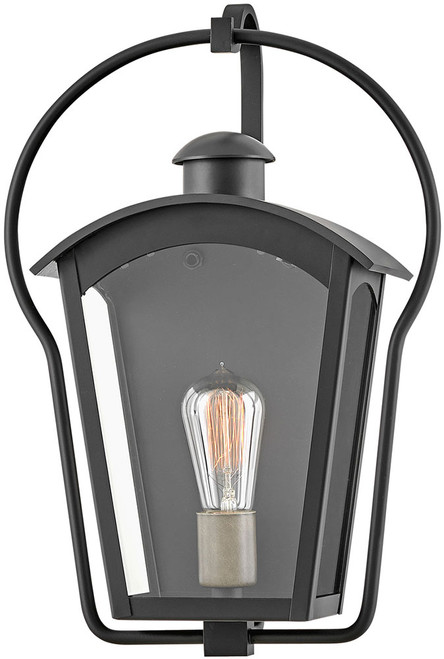 Hinkley 13300BK Yale Black Exterior 12" Wall Lighting