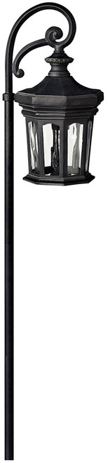 Hinkley 1513MB-LL Raley Contemporary Museum Black LED Low Voltage Outdoor Landscape Lighting