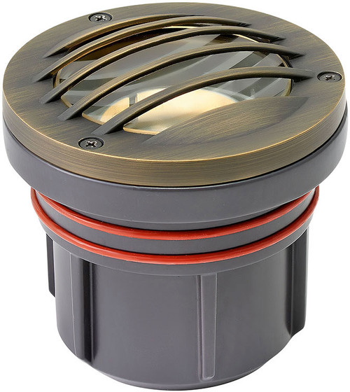 Hinkley Landscape 15705MZ Grill Top Well Light Modern Matte Bronze LED Line Voltage Exterior Grill Top Well Light