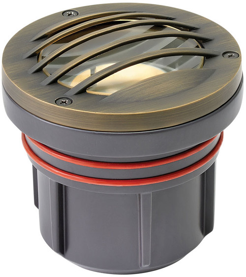 Hinkley 15705MZ-LMA27K Grill Top Well Light Matte Bronze LED Low Voltage Variable Output 2700K Outdoor Well Light