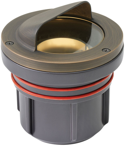 Hinkley 15708MZ-LMA30K Shielded Well Light Matte Bronze LED Low Voltage Variable Output 3000K Outdoor Well Light