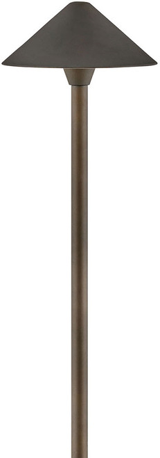 Hinkley 16019OZ-LL Springfield Modern Dark Bronze / Light Bronze LED Low Voltage Exterior Pathway Lighting