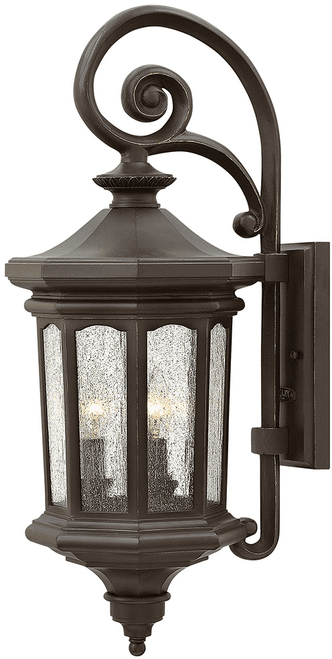 Hinkley 1604OZ-LL Raley Oil Rubbed Bronze LED 9.5" Outdoor Light Sconce