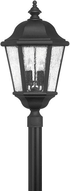 Hinkley 1677BK-LL Edgewater Black LED 15" Exterior Post Light