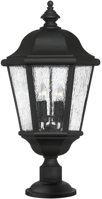 Hinkley 1677BK-LV Edgewater Traditional Black LED Outdoor Post Lighting