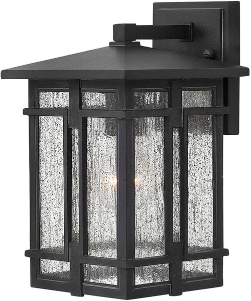 Hinkley 1960MB Tucker Museum Black Outdoor Wall Lighting Fixture