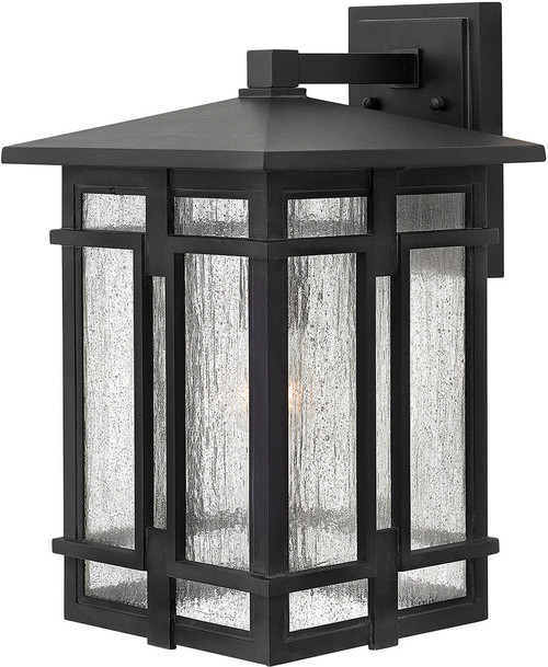Hinkley 1965MB Tucker Museum Black Outdoor Sconce Lighting