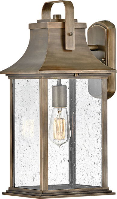 Hinkley 2395BU Grant Traditional Burnished Bronze Exterior Wall Mounted Lamp