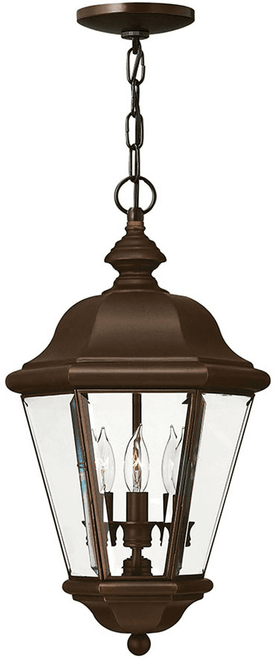 Hinkley 2422CB Clifton Park Copper Bronze LED Outdoor Ceiling Pendant Light