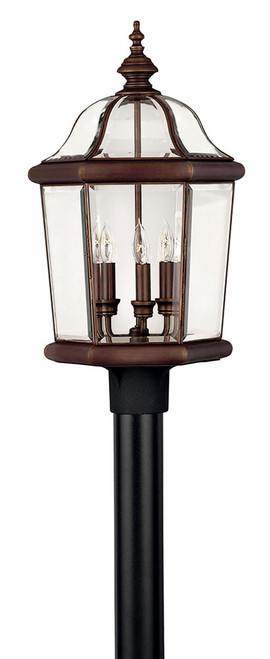 Hinkley 2451CB Augusta Copper Bronze Outdoor Lighting Post Light