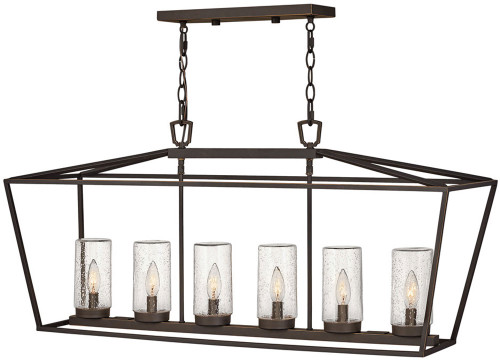 Hinkley 2569OZ Alford Place Modern Oil Rubbed Bronze Exterior Kitchen Island Light