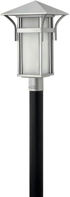 Hinkley 2571TT Harbor Modern Titanium LED Outdoor Lamp Post Light