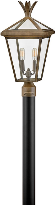Hinkley 26091BU Palma Contemporary Burnished Bronze Outdoor Post Light