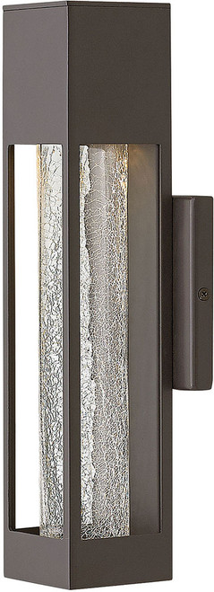 Hinkley 2850BZ Vapor Modern Bronze Halogen Outdoor Small Wall Light Sconce