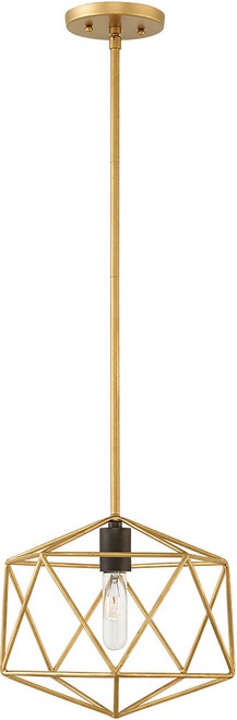 Hinkley 3027DG Astrid Contemporary Deluxe Gold Mini Hanging Pendant Lighting