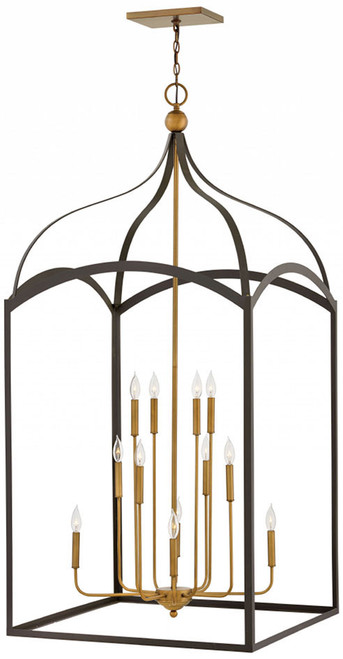 Hinkley 3419BZ Clarendon Bronze Entryway Light Fixture