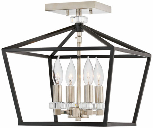 Hinkley 3533BK Stinson Black Home Ceiling Lighting