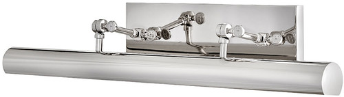 Hinkley 43013PN Stokes Vintage Polished Nickel LED 30" Picture Lamp