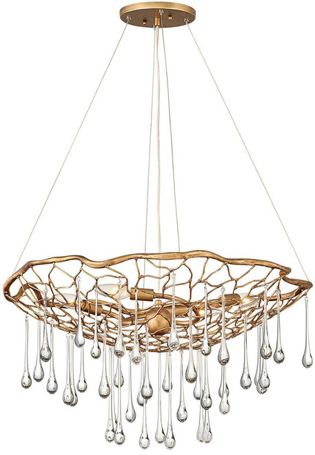 Hinkley 45304BNG Laguna Modern Burnished Gold 26" Ceiling Chandelier
