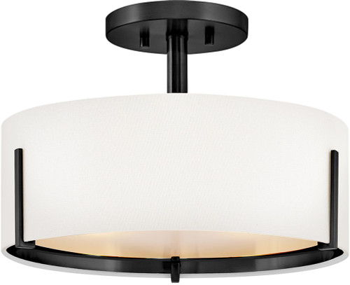 Hinkley 47571BK Halle Modern Black Ceiling Lighting