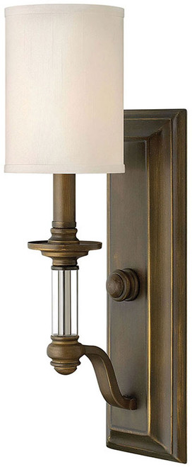 Hinkley 4790EZ Sussex English Bronze Wall Light Sconce