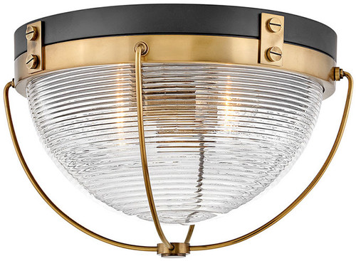 Hinkley 4841HB Crew Modern Heritage Brass LED Ceiling Light