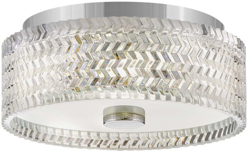 Hinkley 5041CM Elle Contemporary Chrome LED Ceiling Lighting Fixture