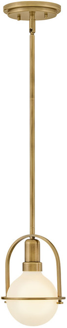 Hinkley 53771HB Somerset Contemporary Heritage Brass Pendant Light