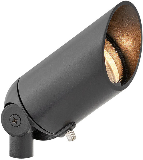 Hinkley 5536SK-LMA27K Accent Spot Lumacore Satin Black LED Line Voltage Variable Output 2700K Outdoor Spot