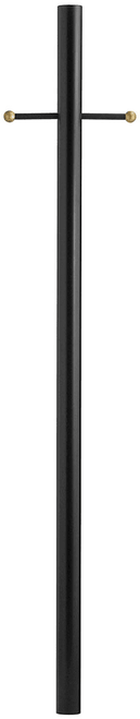 Hinkley 6663TK 7ft Post with Ladder Rest and Photocell Textured Black