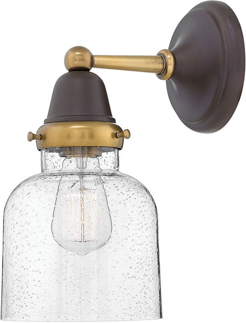 Hinkley 67003OZ Academy Contemporary Oil Rubbed Bronze Wall Light Sconce