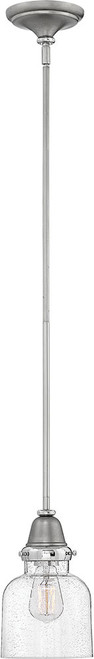 Hinkley 67073EN Academy Modern English Nickel Mini Pendant Lamp