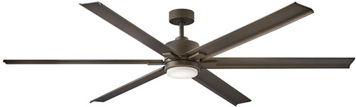 Hinkley 900982FMM-LDD Indy Maxx Modern Metallic Matte Bronze LED 82" Ceiling Fan