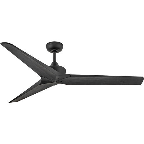 Hinkley 903760FBB-NDD Chisel Modern Matte Black 60" Ceiling Fan