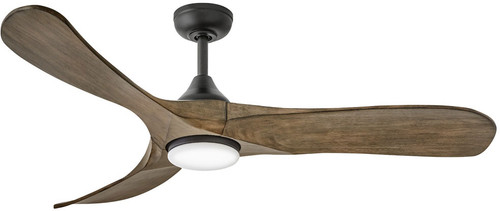 Hinkley 903856FDB-LDD Swell Contemporary Matte Black LED 56" Home Ceiling Fan