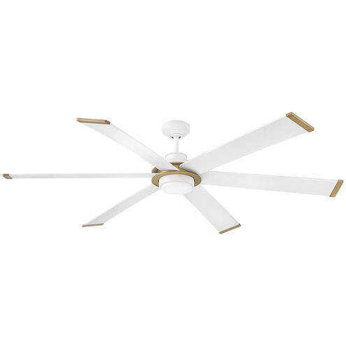 Hinkley 906964FMW-LDD Andros Modern Matte White LED 64" Home Ceiling Fan