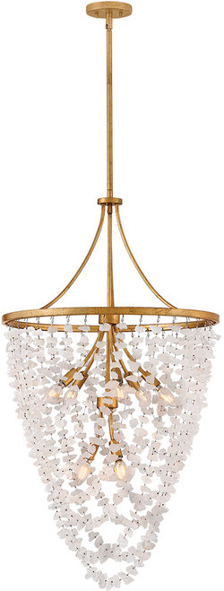 Hinkley FR41596DA Myra Contemporary Distressed Brass Multi Ceiling Pendant Light