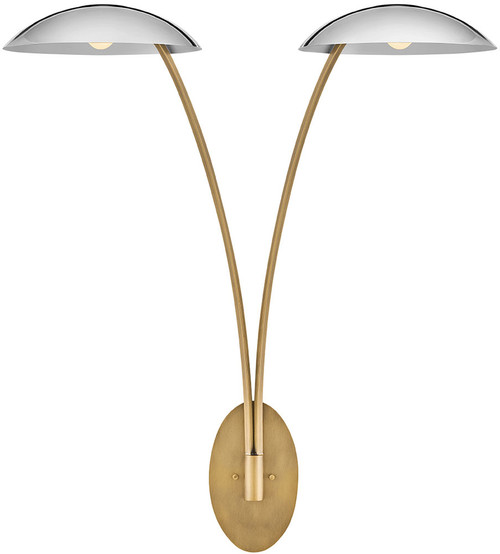 Hinkley FR41642HB-CM Glenn Modern Heritage Brass Wall Lighting Sconce