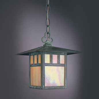 Hi-Lite Manufacturing H-250-D Craftsman 10" Tall Outdoor Mini Pendant Lighting