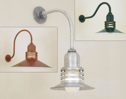 Hi-Lite Manufacturing RLM Mars Exterior Lamp Sconce