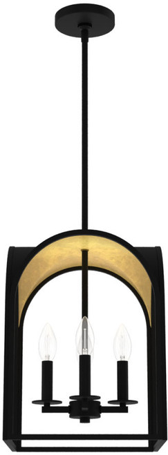 Hunter Lighting 19080 Dukestown Modern Natural Iron 12" Entryway Light Fixture