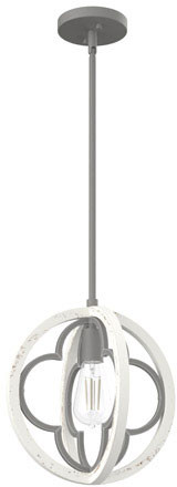 Hunter Lighting 19092 Gablecrest Modern Painted Concrete Pendant Lighting